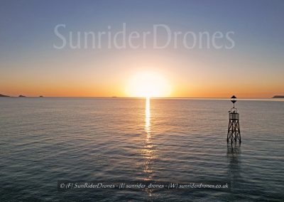 Sunrise from Paignton Beach - Sunrider Drones